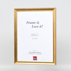 Effect Wandspiegel met Houten Profiel Altgoud 42x59,4 cm