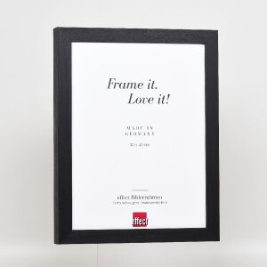 effect Wandspiegel Profil 55 zwart 9x13 cm