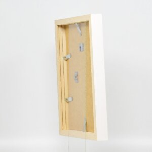 effect Wandspiegel Profil 55 wit 9x13 cm