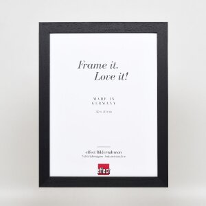 effect Wandspiegel Profil 55 zwart 13x18 cm