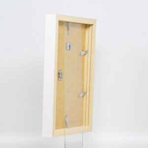 Effect Wandspiegel Profil 55 wit 18x27 cm