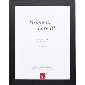 effect Wandspiegel Profil 55 Zwart 20x20 cm