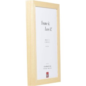 Effect wandspiegel met houten profiel 55 natuur, 21x29,7 cm