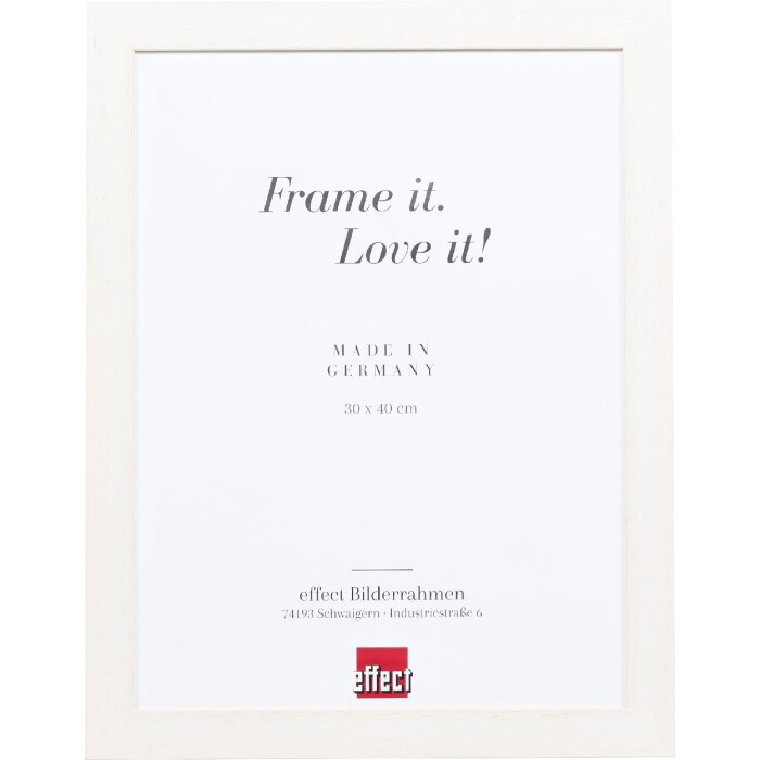 Effect Wandspiegel Profil 55 wit 24x30 cm