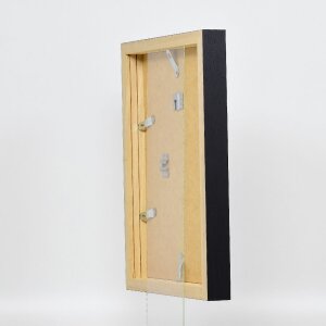 Effect Wandspiegel Profil 55 Zwart 28x35 cm