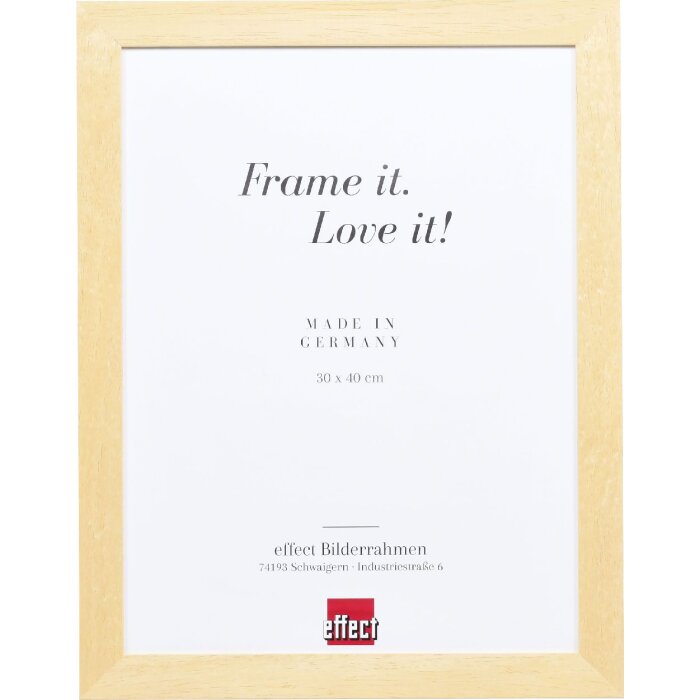 effect Wandspiegel Profil 55 natuur 42x59,4 cm