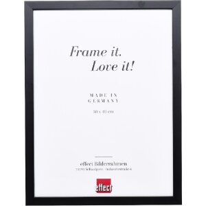 Effect Houten Spiegel Profiel 58 zwart 13x18 cm