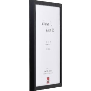 Effect Houten Spiegel Profiel 58 zwart 13x18 cm