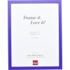 Effect wandspiegel Wood Profile Top Cube Spiegel Purple 30x40 cm