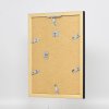 Effect Wandspiegel Houtprofiel Top N Zwart 50x70 cm Spiegel
