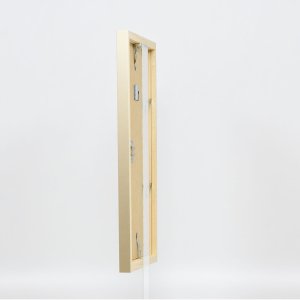 Effect houten lijst Top Cube 9x13 cm goud acrylglas museumkwaliteit