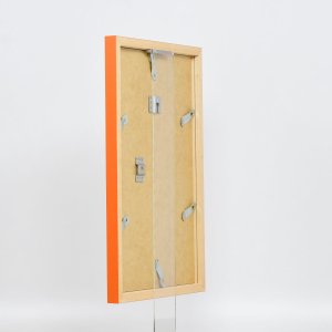 Effect houten lijst Top Cube 9x13 cm oranje acrylglas museumkwaliteit