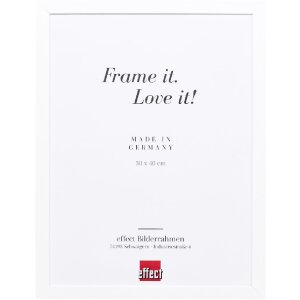 Effect Holzrahmen Top Cube 10x10 cm wit met acrylglas...