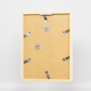 Effect Holzrahmen Top Cube 10x10 cm wit met acrylglas museumkwaliteit