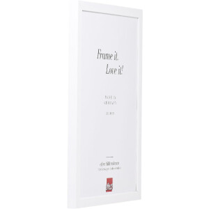 Effect Holzrahmen Top Cube 10x10 cm wit met acrylglas museumkwaliteit