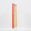 Effect Houten Lijst Top Cube 10x15 cm rood acrylglas museumkwaliteit