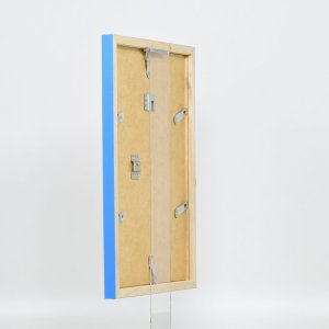Effect Houten Lijst Top Cube 29,7x42 cm blauw acrylglas museumkwaliteit