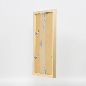 Effect houten lijst Top Cube 50x100 cm goud acrylglas museumkwaliteit