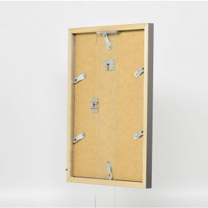 Effect Houten Lijst Top Cube 50x100 cm platina acrylglas museumkwaliteit