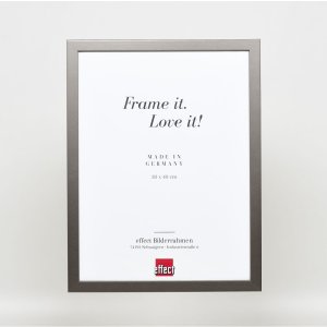 Effect Houten Lijst Top Cube 50x100 cm platina acrylglas museumkwaliteit