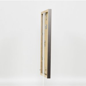 Effect Houten Lijst Top Cube 50x70 cm platina acrylglas museumkwaliteit