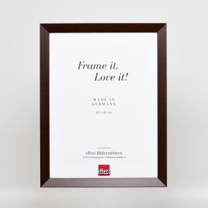 Effect houten lijst Top N rozenhout 30,5x91,5 cm acrylglas museumkwaliteit