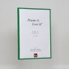 Effect kunststof lijst Art groen 50x60 cm museumglas