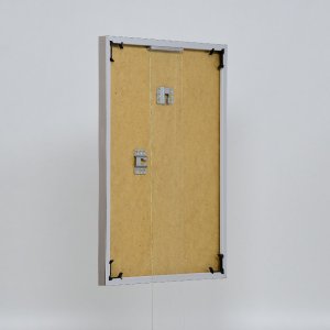 Effect kunststof lijst Art platinum 50x60 cm museumglas
