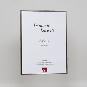 Effect kunststof lijst Art platinum 50x60 cm museumglas