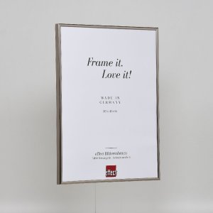 Effect kunststof lijst Art platinum 50x60 cm museumglas