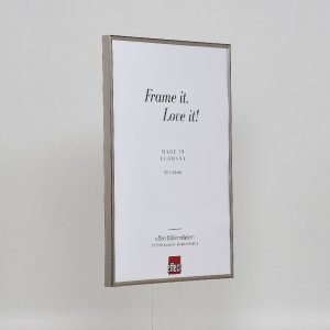 Effect kunststof lijst Art platinum 50x60 cm museumglas
