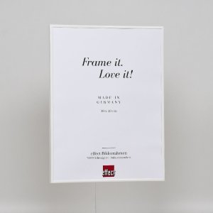 Effect kunststof lijst Art wit 59,4x84,1 cm museumglas