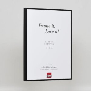 Effect Quadro aluminium frame 18x24 cm zwart museumglas
