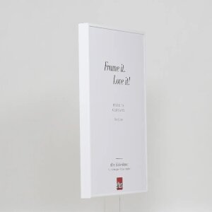 Effect Quadro aluminium frame 18x32 cm wit met museumglas