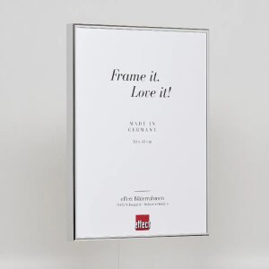 Effect Quadro aluminium frame 18x32 cm zilver hoogglans met museumglas
