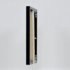 Effect Quadro aluminium frame 20x20 cm zwart hoogglans met museumglas