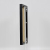 Effect aluminium fotolijst Quadro 21x29,7 cm zwart museumglas