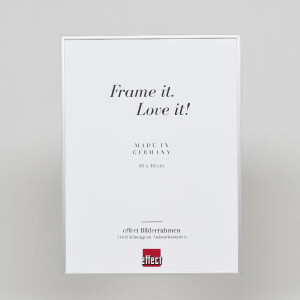 Effect Quadro aluminium frame 24x30 cm zilver museumglas MDF achterwand