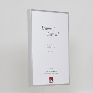 Effect Quadro aluminium frame 24x30 cm zilver museumglas MDF achterwand