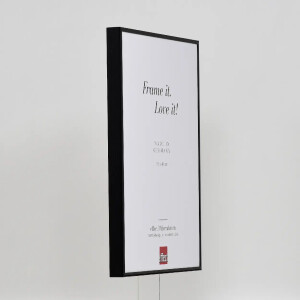 Effect Quadro aluminium frame 24x30 cm zwart hoogglans met museumglas