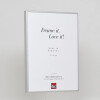 Effect Quadro aluminium lijst 29,7x42cm zilver museumglas DIN A3