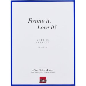 Effect Quadro Aluminium fotolijst 50x100 cm blauw met...
