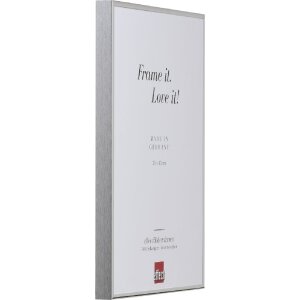 Effect Quadro Aluminium fotolijst 50x60 cm zilver hoogglans museumglas
