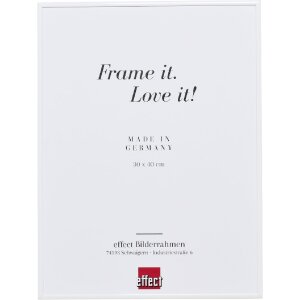 Effect Quadro Aluminium-lijst 62x93 cm wit museumglas