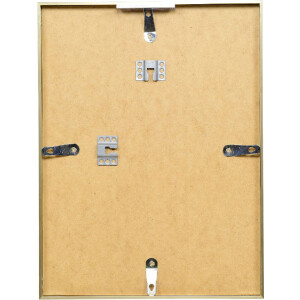 Effect Aluminium-fotolijst Serie 2 met museumsglas, goud, 25x70 cm