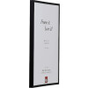Effect Aluminium Fotolijst Serie 2 Museumsglas zwart 50x100 cm