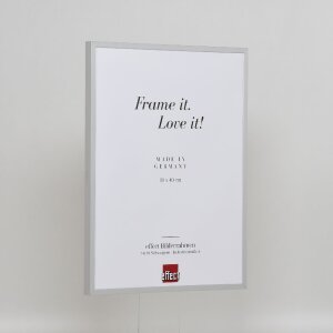 Effect Aluminium fotolijst Serie 2 Museumsglas zilver 50x75 cm