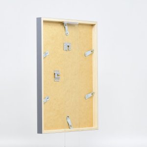 Effect houten lijst profiel 35 antraciet 25x70 cm museumglas