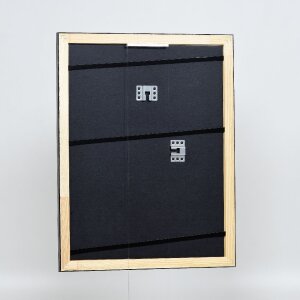 Effect Massief Houten Fotolijst Profil 40 Zilver 9x13 cm Museumsglas