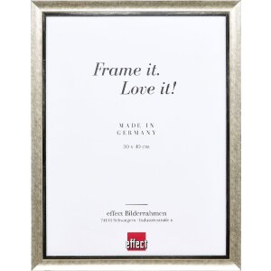 Effect Houten Fotoomlijsting Profil 40 Zilver 13x18 cm...